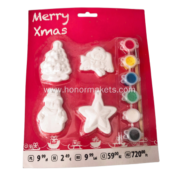 Christmas Plaster Painting Set